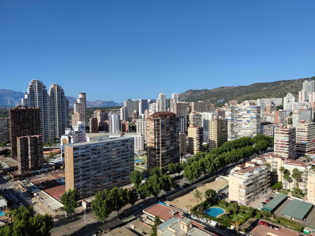 Las Damas Premium 23F Beach Front - Pool & Parking Benidorm Exteriér fotografie