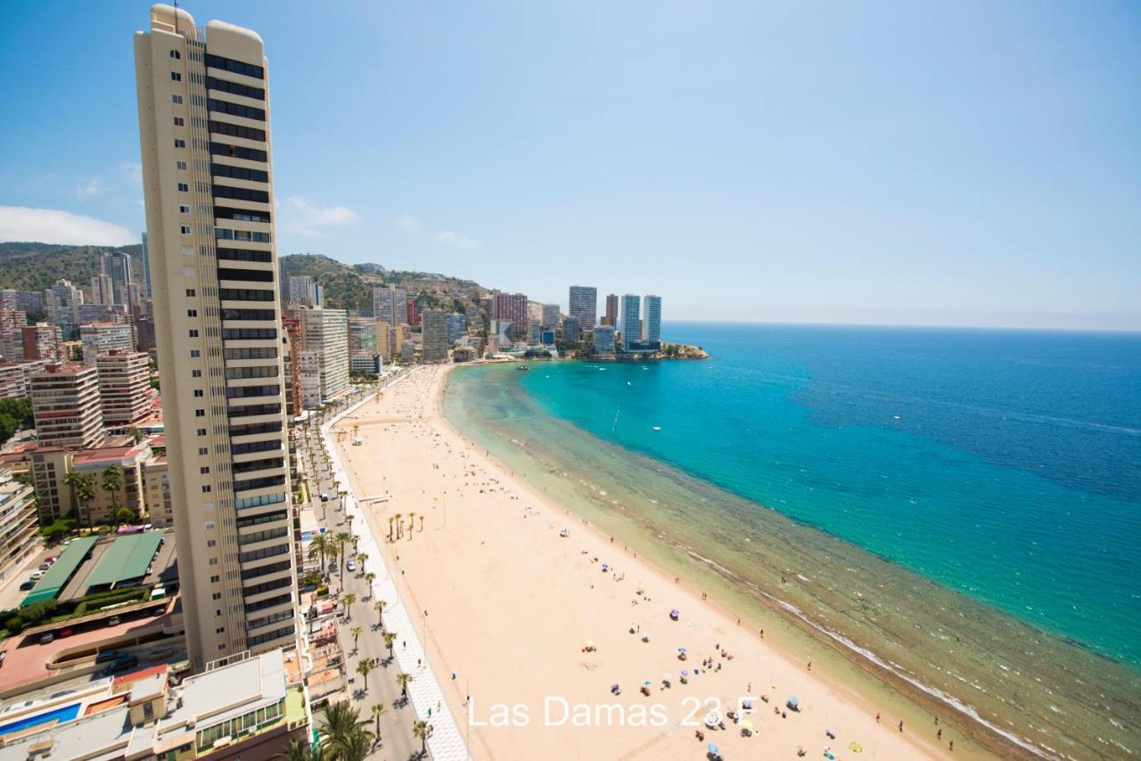 Las Damas Premium 23F Beach Front - Pool & Parking Benidorm Exteriér fotografie