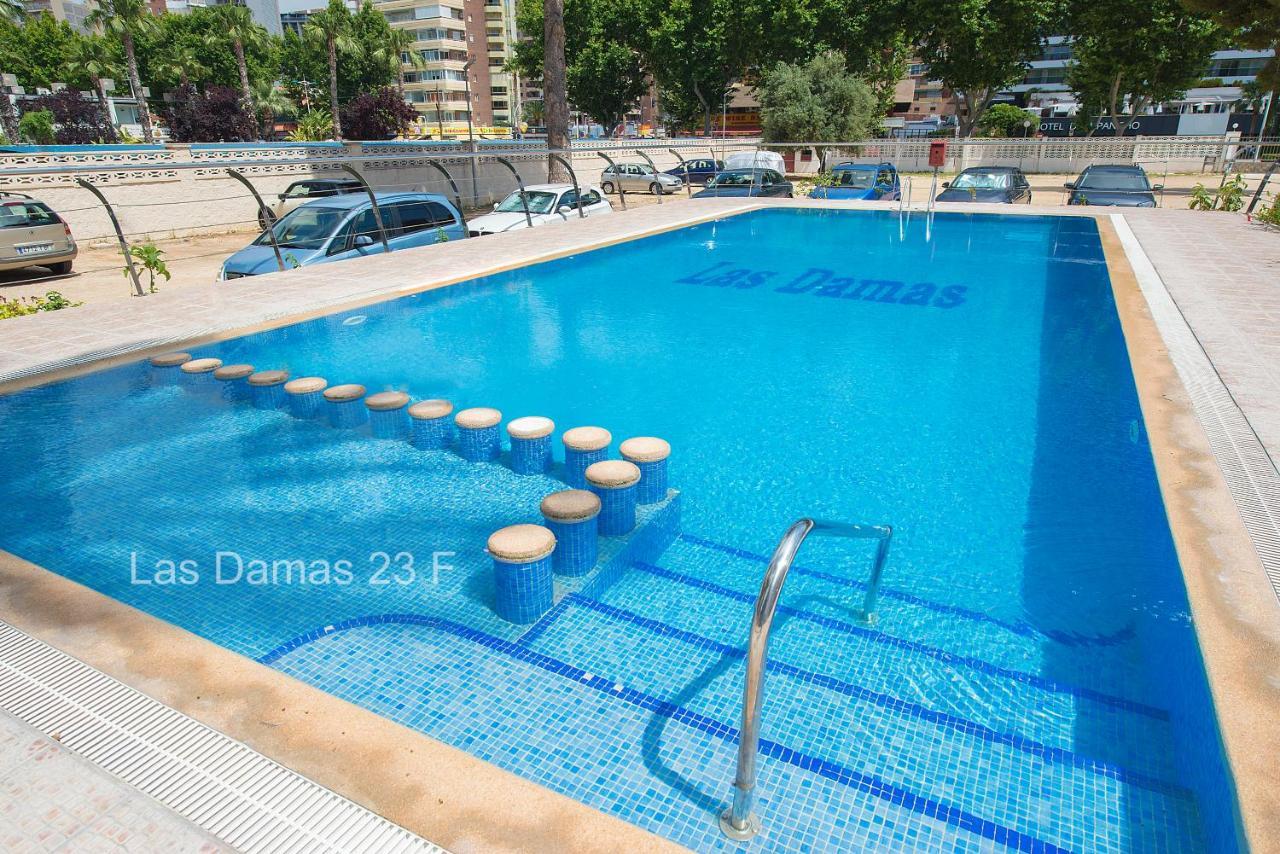 Las Damas Premium 23F Beach Front - Pool & Parking Benidorm Exteriér fotografie