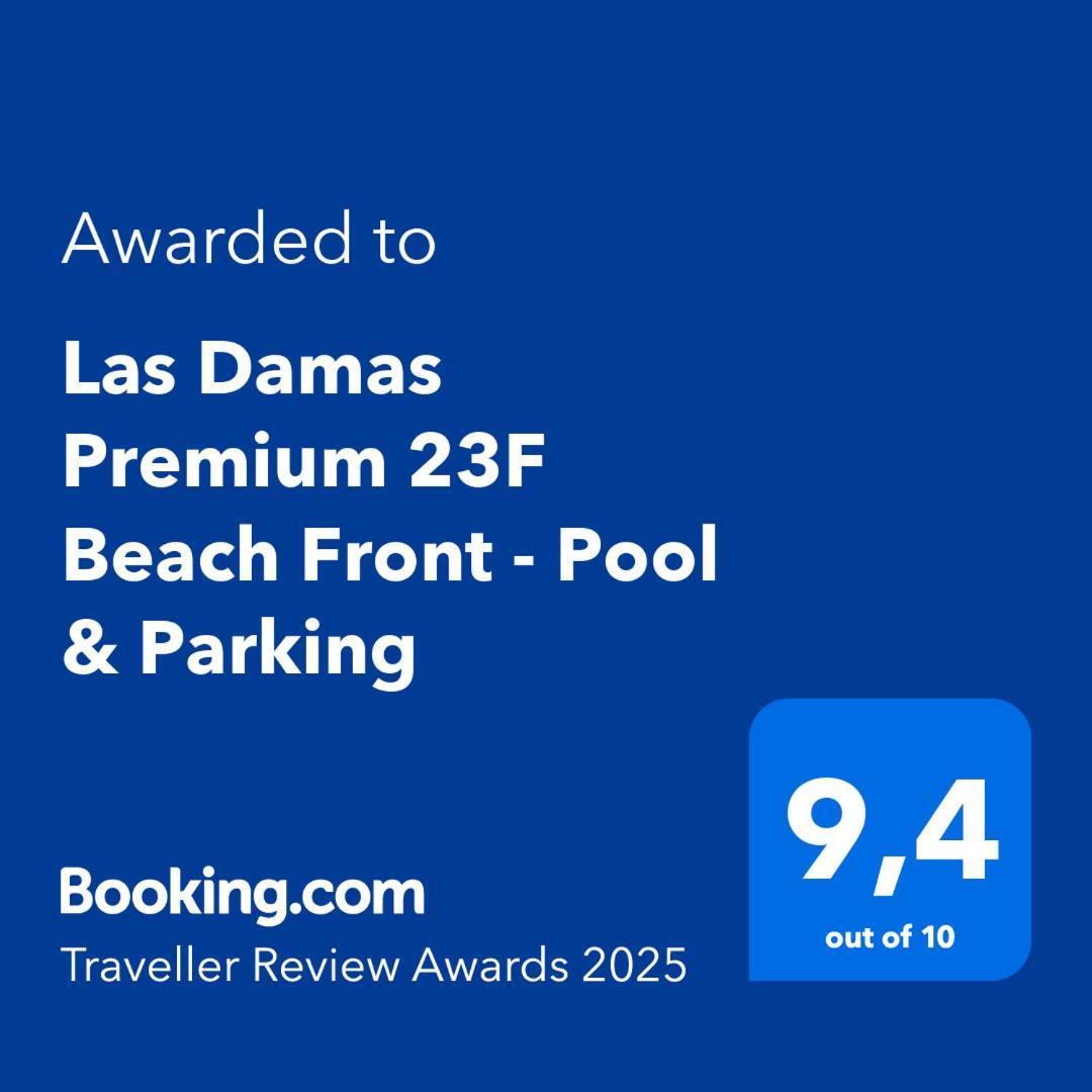 Las Damas Premium 23F Beach Front - Pool & Parking Benidorm Exteriér fotografie
